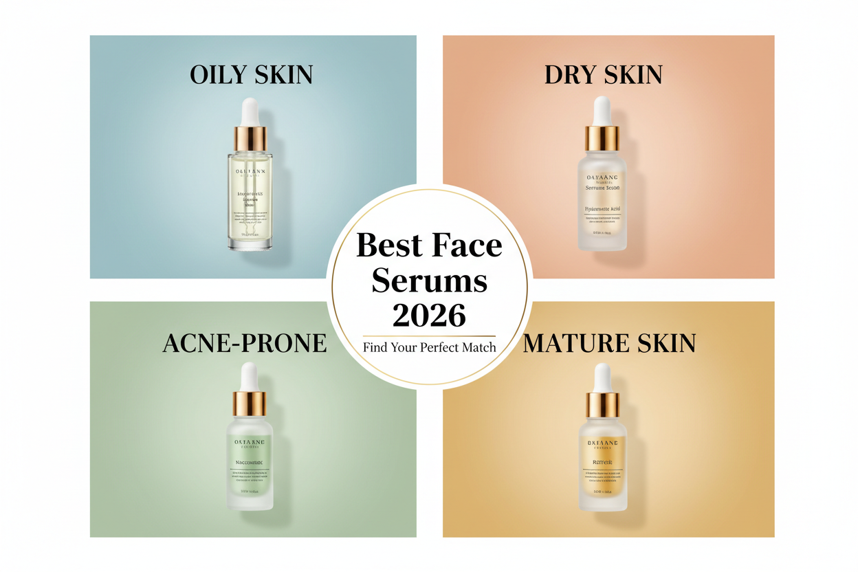 Best Face Serums for Every Skin Type in India 2026 — Oily, Dry, Acne ...