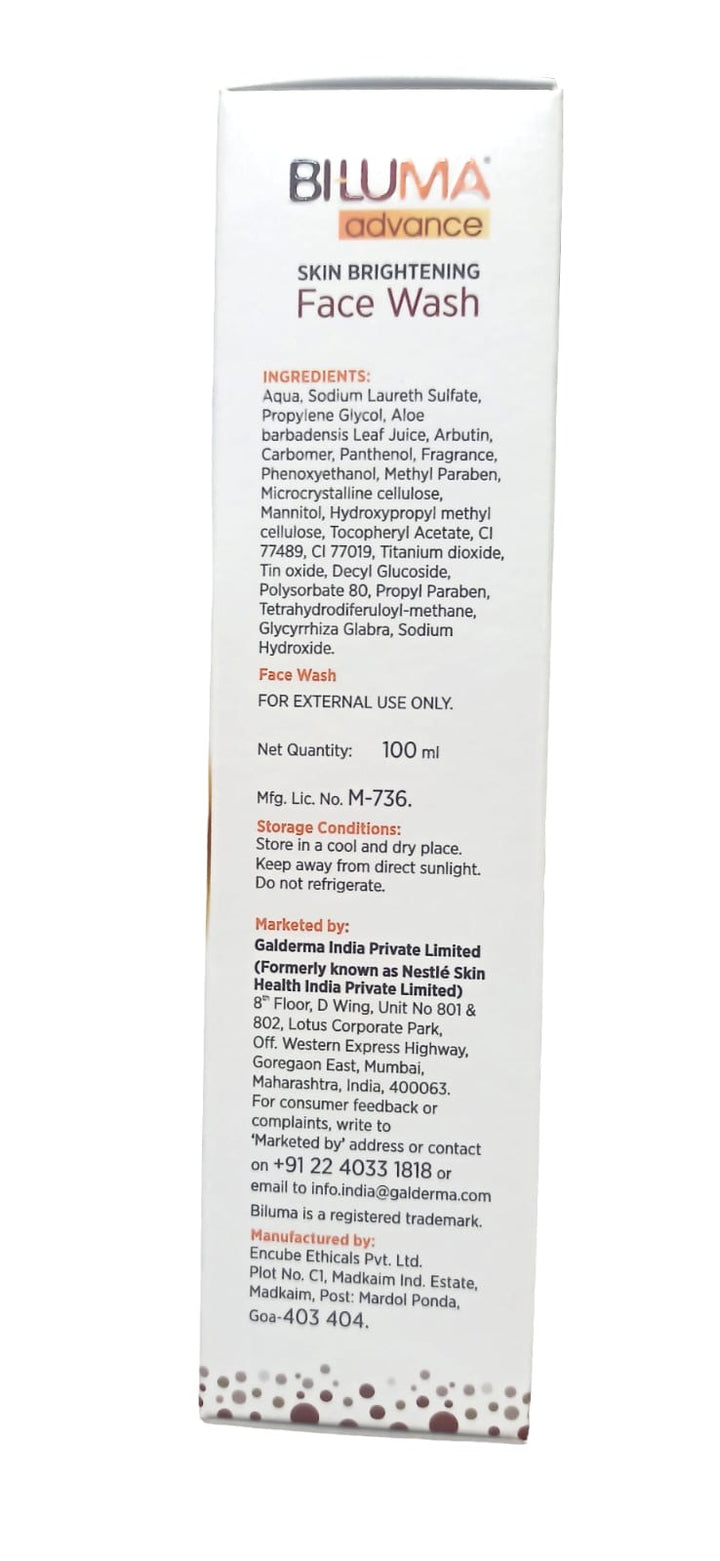 Biluma Advance Face Wash 100 ml