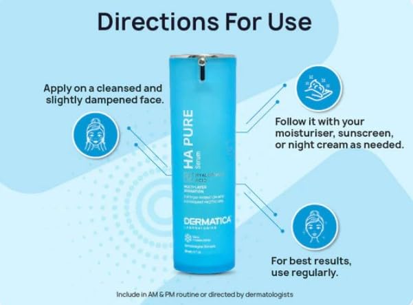 Dermatica HA Pure Serum: Hydrate, Replenish, Renew
