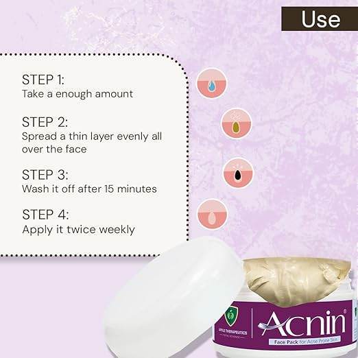 Acnin Face Pack 50 gm - new packing