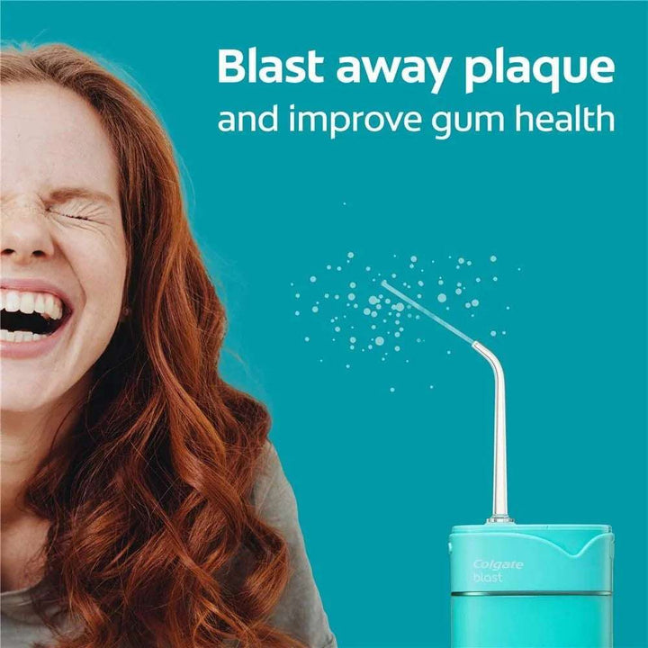Colgate Blast Cordless Water flosser (Teal) .