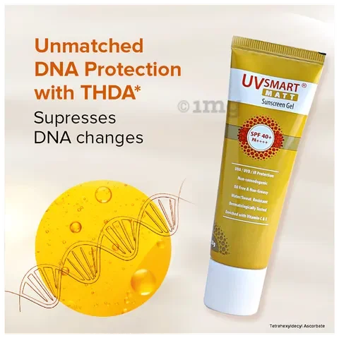 Uv Smart Matte Sunscreen SPF 40+ Gel