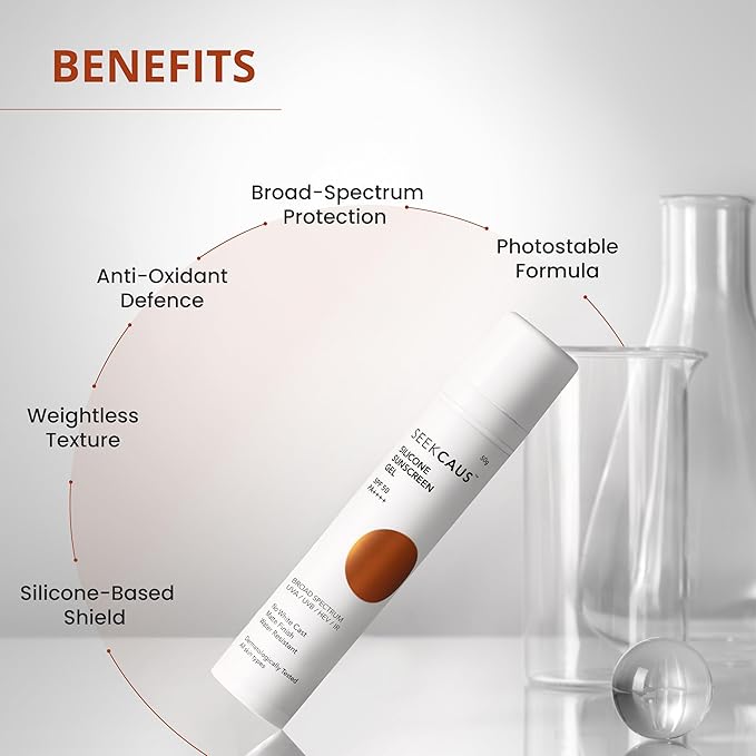 Seekcaus SPF 50 PA++++ Silicone Gel Sunscreen