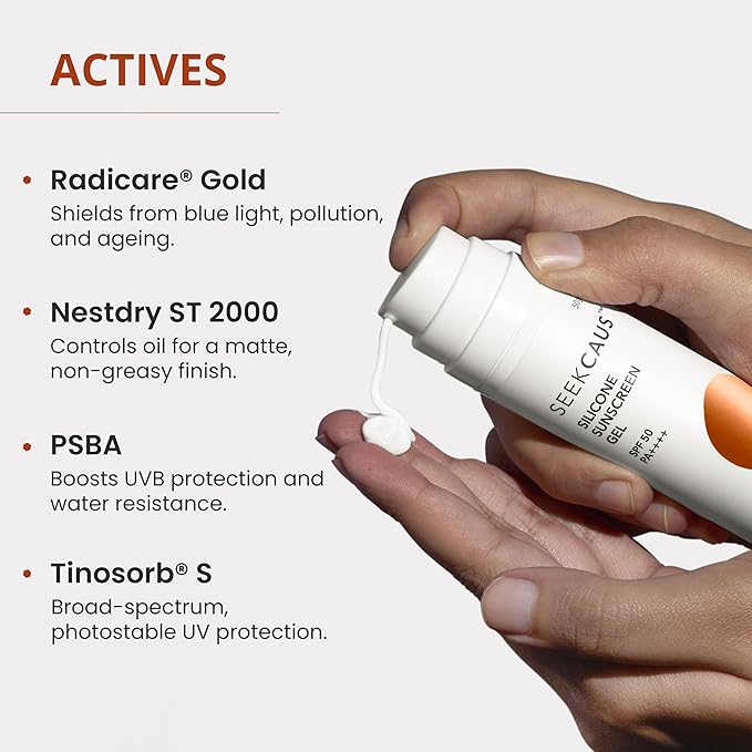 Seekcaus SPF 50 PA++++ Silicone Gel Sunscreen