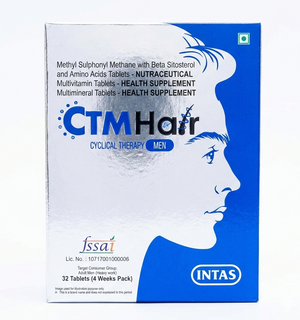 CTM Hair Cyclical Therapy for Men - 32 Tablets - Hair Health Supplement