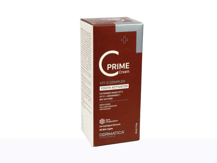 Dermatica C Prime Cream: Illuminate & Rejuvenate - 30ml