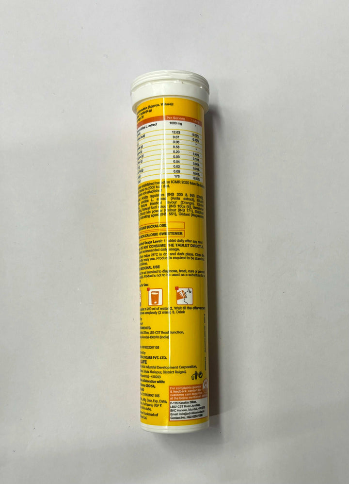 Ener-C 1000 Tablets – Orange Flavour (Pack of 20)