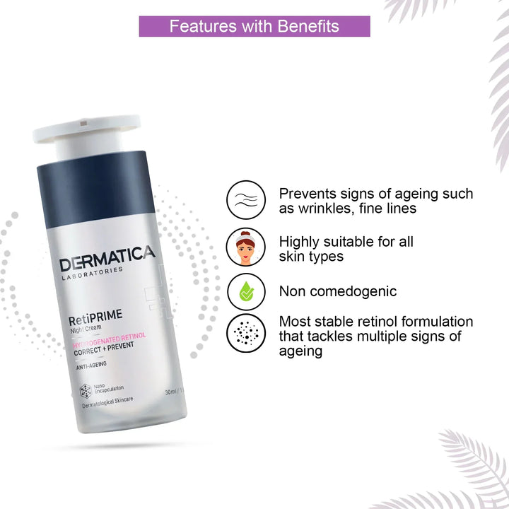 Dermatica Retiprime Night Cream 30ml