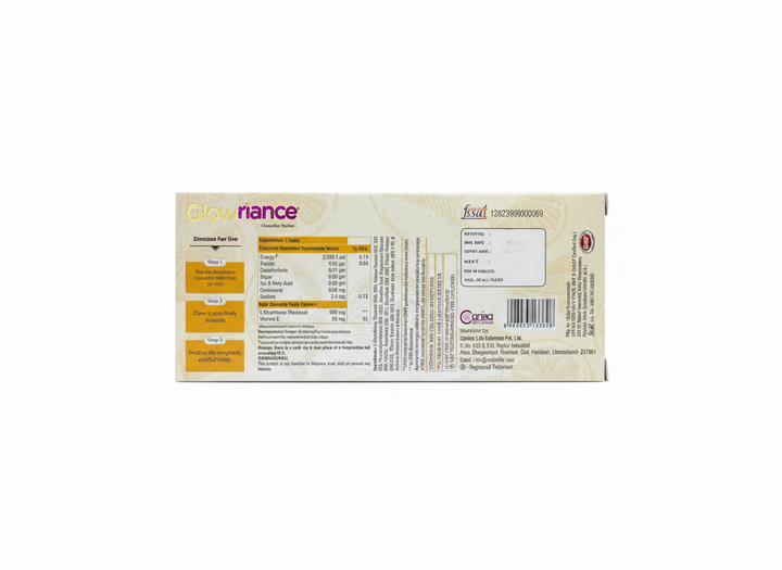 Glowriance Chewable Tablets – 30 Tablets