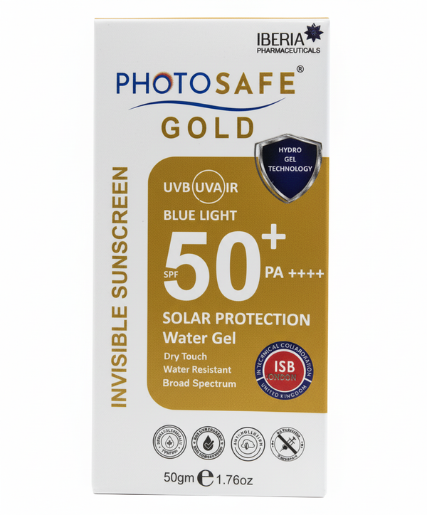 Photosafe Gold Sunscreen Blue Light SPF 50+ PA++++