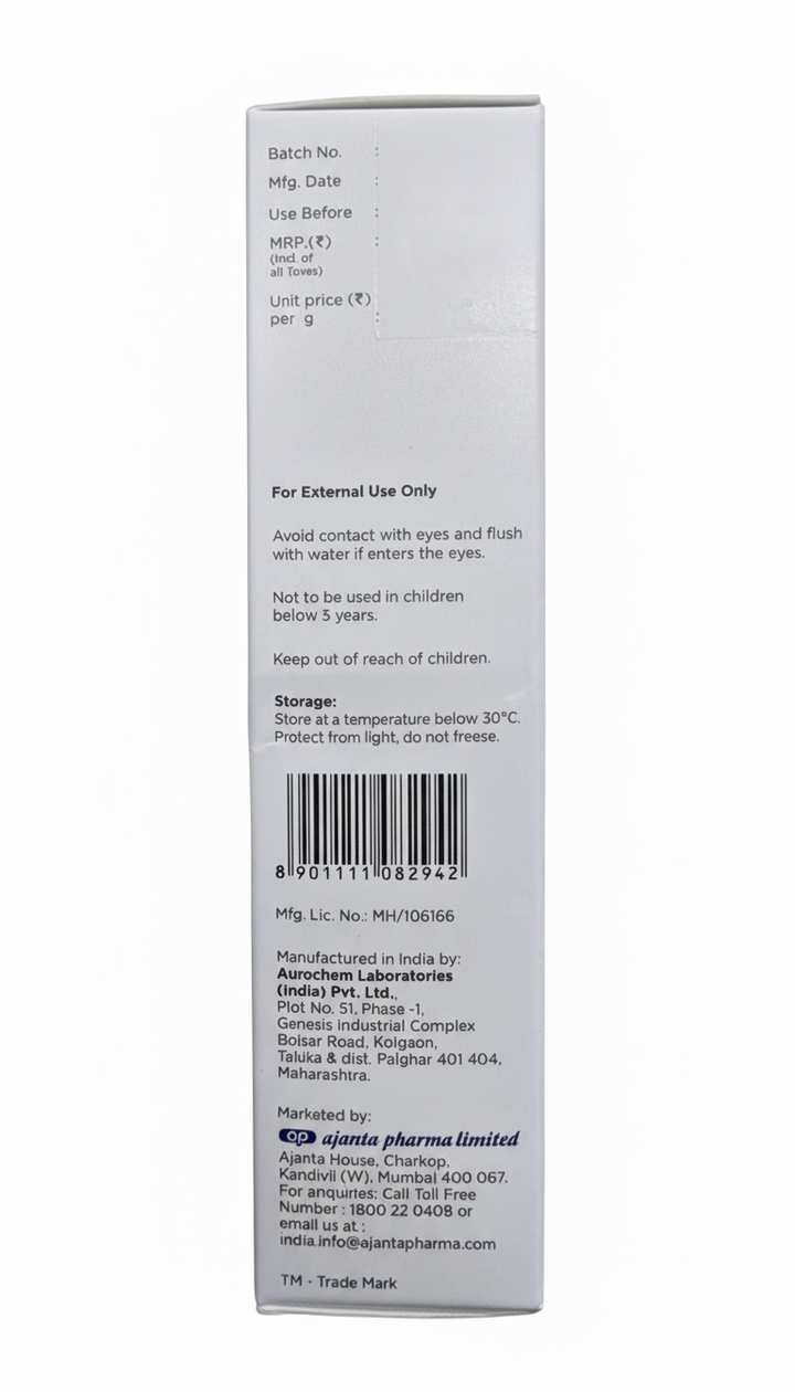 Sunstop Acne Sunscreen Gel SPF 30 PA+++ 30gm