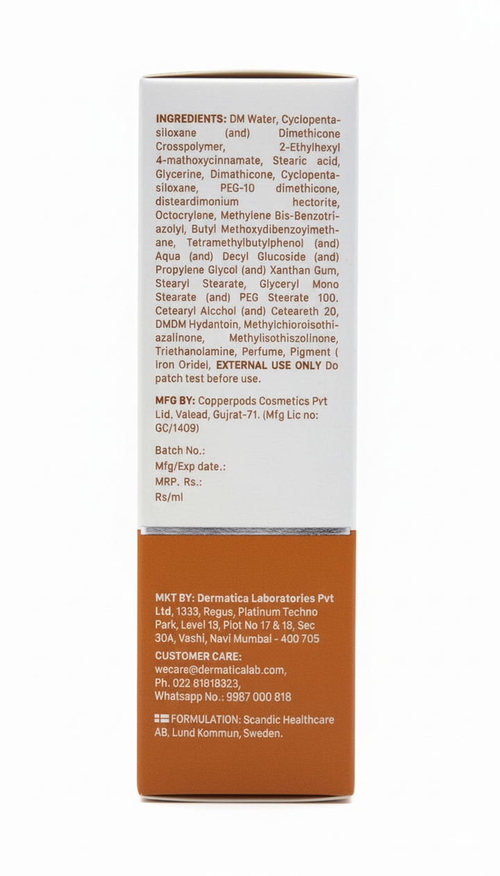 Dermatica Ray Protect Tint Mineral Sunscreen SPF 43.8