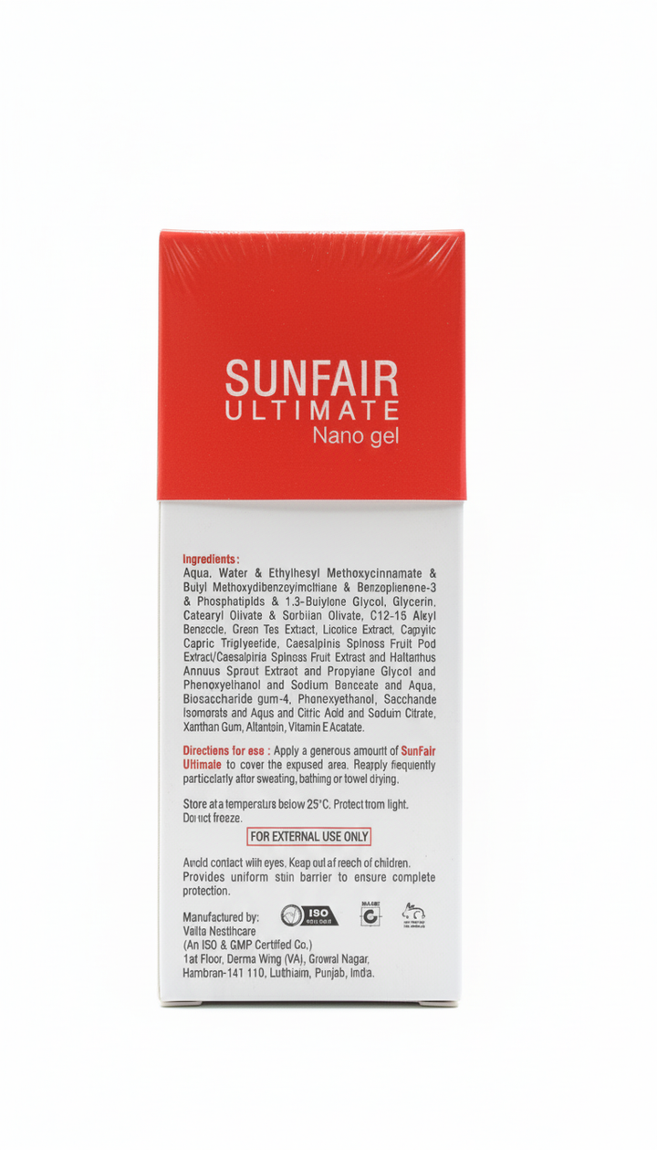 Sunfair Ultimate Nano Gel SPF 50 pa+++ 50gm