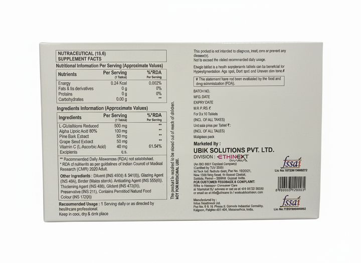 Ethiglo Tablets 30 Tablets