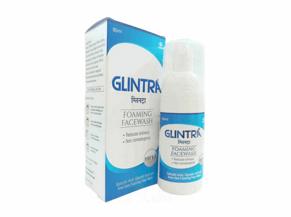 Glintra Foaming Face Wash 50ml