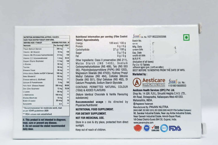 Haract Premium Hair Tablet 30 Tablets