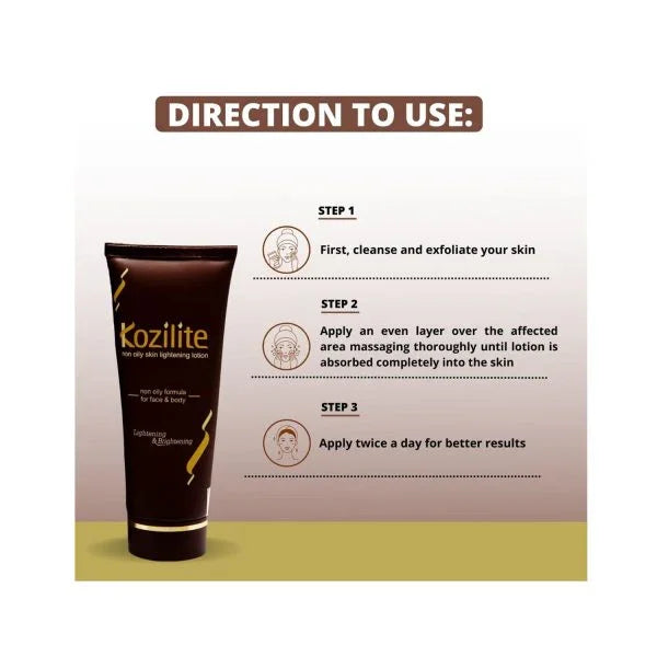 Kozilite Non Oily Skin Lotion 100gm