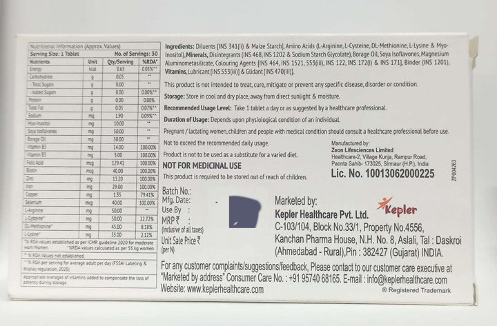 Hopjoy Eva Tablets – 30 Tablets