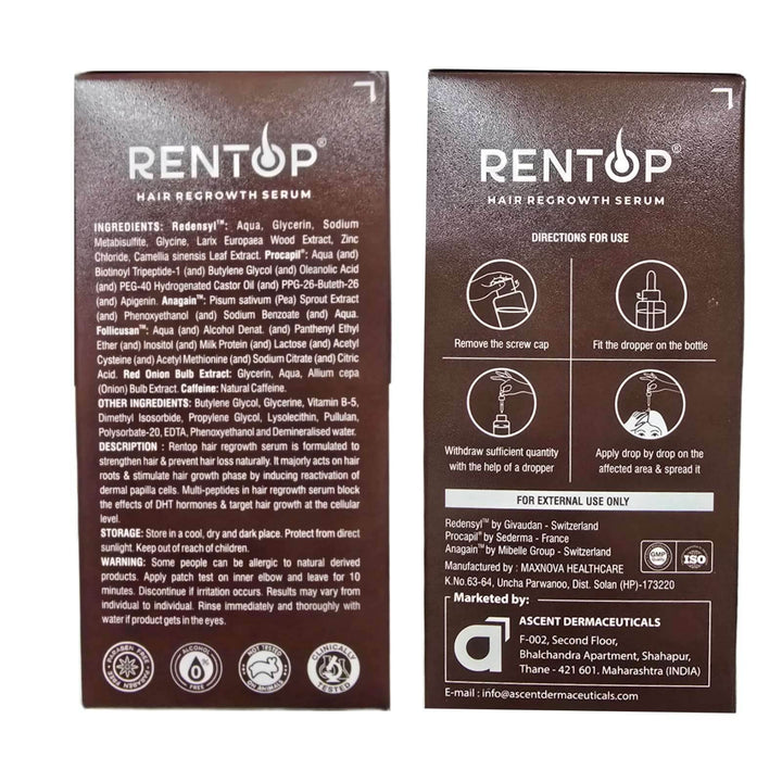 Ascent Renton Hair Serum 60 ml
