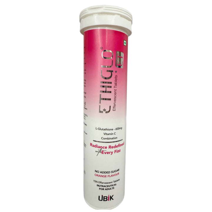 Ethiglo Effervescent Tablet – Bottle of 15 Tablets