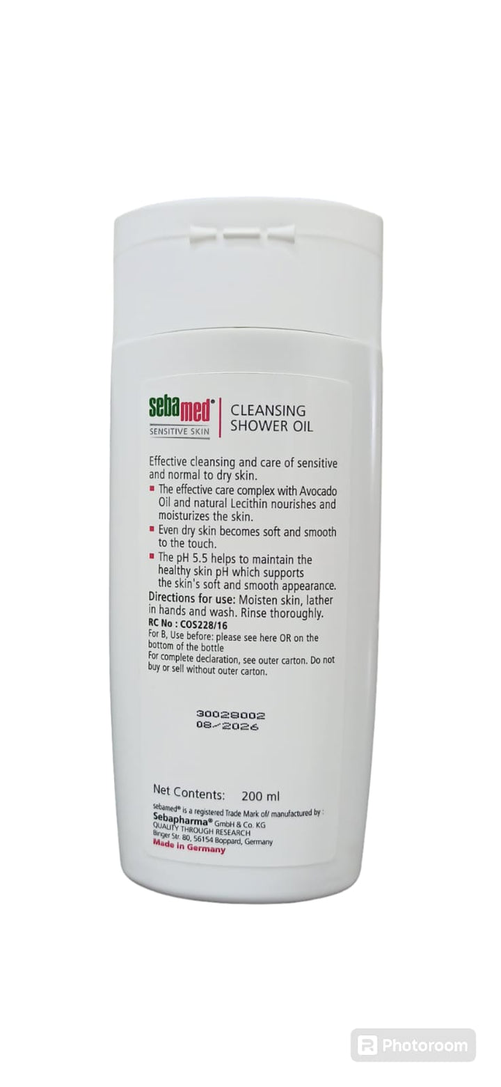 Sebamed Cleansing Shower Oil 200ml