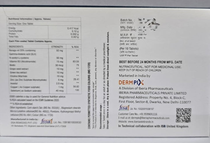 Densyl Advanced hair Tablet | 30 Tablets