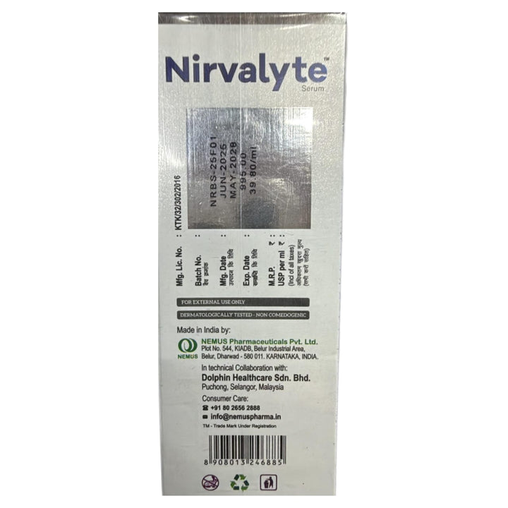 Nirvalyte Serum | Brightens & Fades Dark Spots | 25 ML
