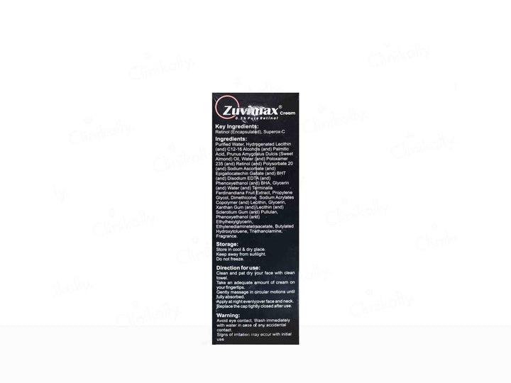 Zuvimax 0.2% Pure Retinol Cream 20gm