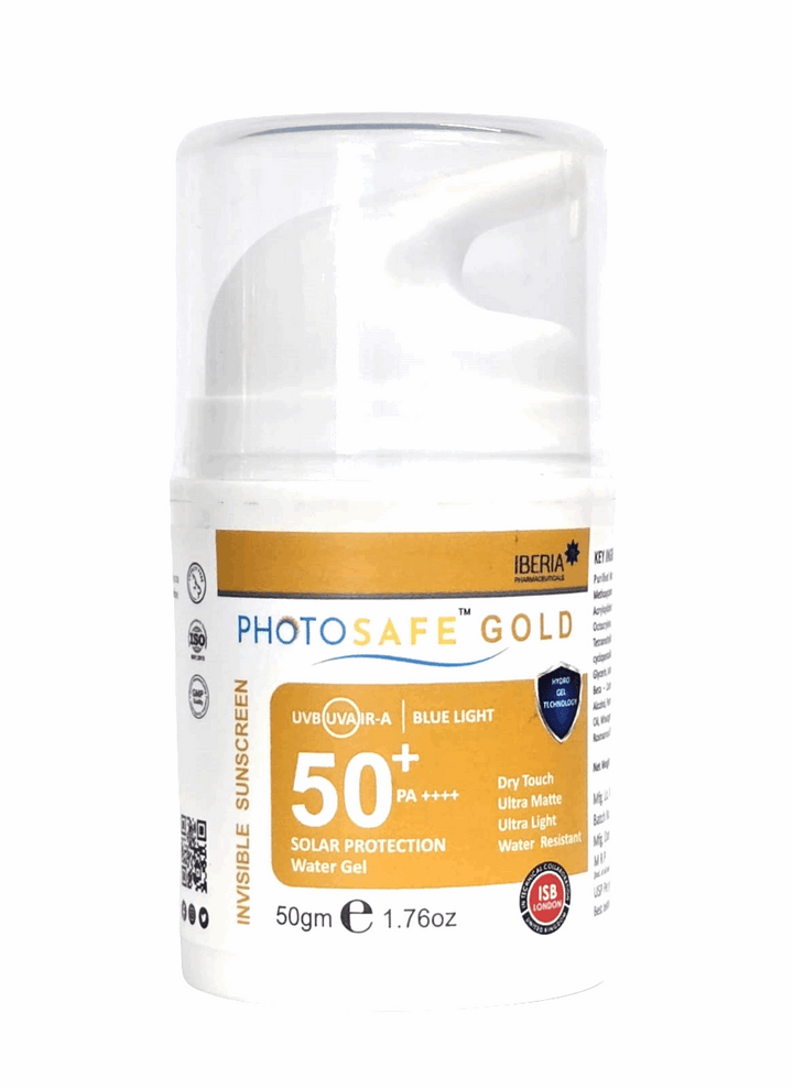 Photosafe Gold Sunscreen Blue Light SPF 50+ PA++++