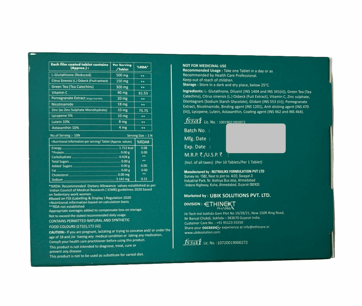 Oscreen Gold Tablets 10Tablets