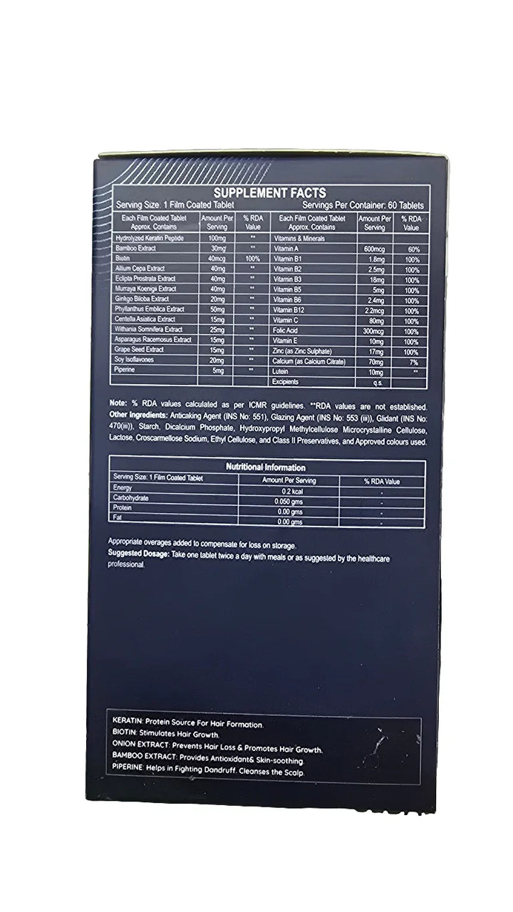 Hairmedics Tablet - 60 Tablets