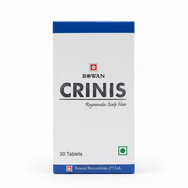 Front view of Crinis Hair Tablets for nutritional hair support.