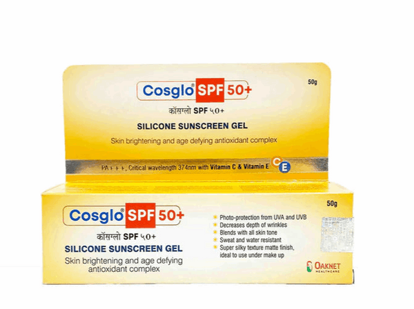Cosglo Silicone Sunscreen Gel SPF 50+50gm