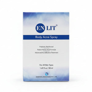 Enlit Prebiotic Body Acne Spray | Salicylic Acid & Tea Tree