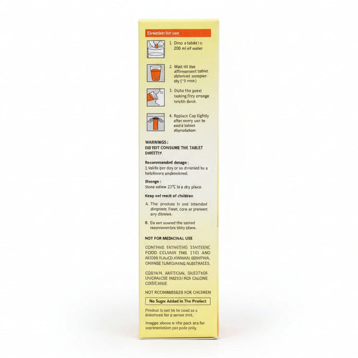 Fair Supplement Fair C 1000 Vitamin C Zinc Effervescent 20s | Buy Online | Medcart ...