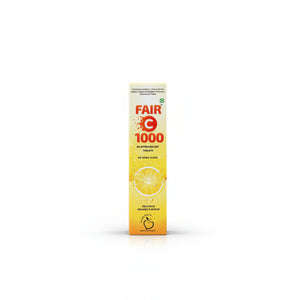 Fair-C 1000 Effervescent Tablets | Vitamin C & Zinc (20 Tab)