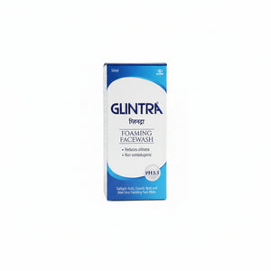 Glintra Foaming Face Wash | pH 5.5 Oil Control & Acne Care