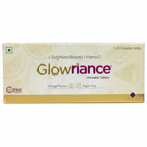 Glowriance Chewable Orange Flavor & Sugar-Free | 30 Tablets