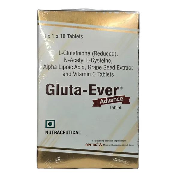 Gluta Ever Advance Antioxidant Tablets 30s | Buy Online