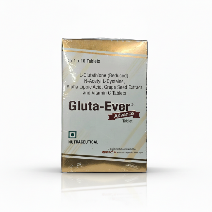 Buy Gluta Ever Advance Tablets | L-Glutathione & Vitamin C