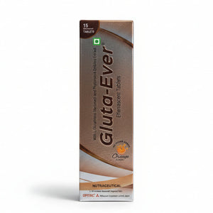 Gluta-Ever Glutathione & Vitamin C Tablets | Orange Flavor