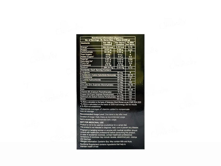 Hairbless Tablet 30 Tablets