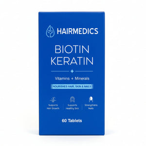 Hairmedics Biotin + Keratin Multivitamin Supplement - 60 Tablets