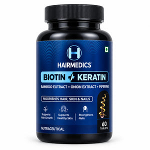Hairmedics Biotin Keratin Supplement 60s