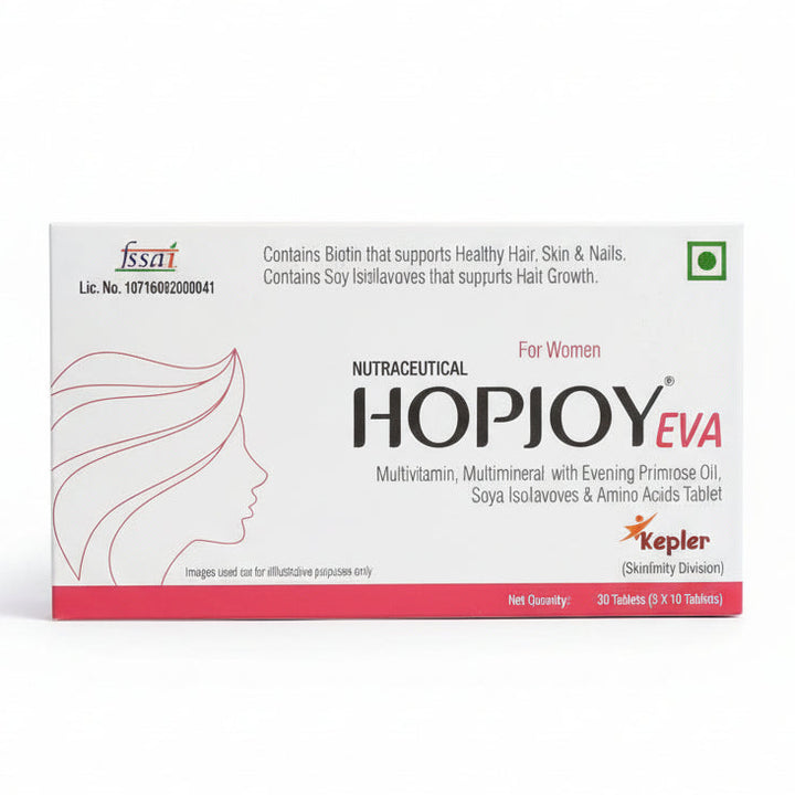 Buy Hopjoy Eva Tablets | Hair & Skin Vitamins for Women