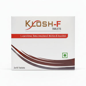 Klosh-F Tablets -Targeted Nutritional Supplement | 30 Tabs