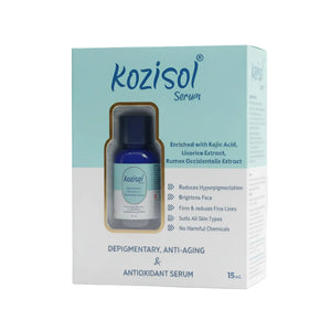 Kozisol Radiant Face Serum with Kojic Acid | 15m