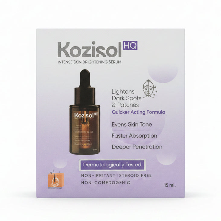 Kozisol HQ Intense Skin Brightening Serum | 15ml
