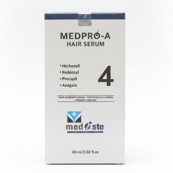Medpro-A Hair Serum 60ml – Redensyl & Anagain Advanced Hair Growth Serum Front Pack | Medcart Healthcare
