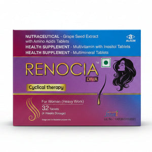 Renocia Diva Cyclical Therapy | Multivitamin for Women 32 Tabs